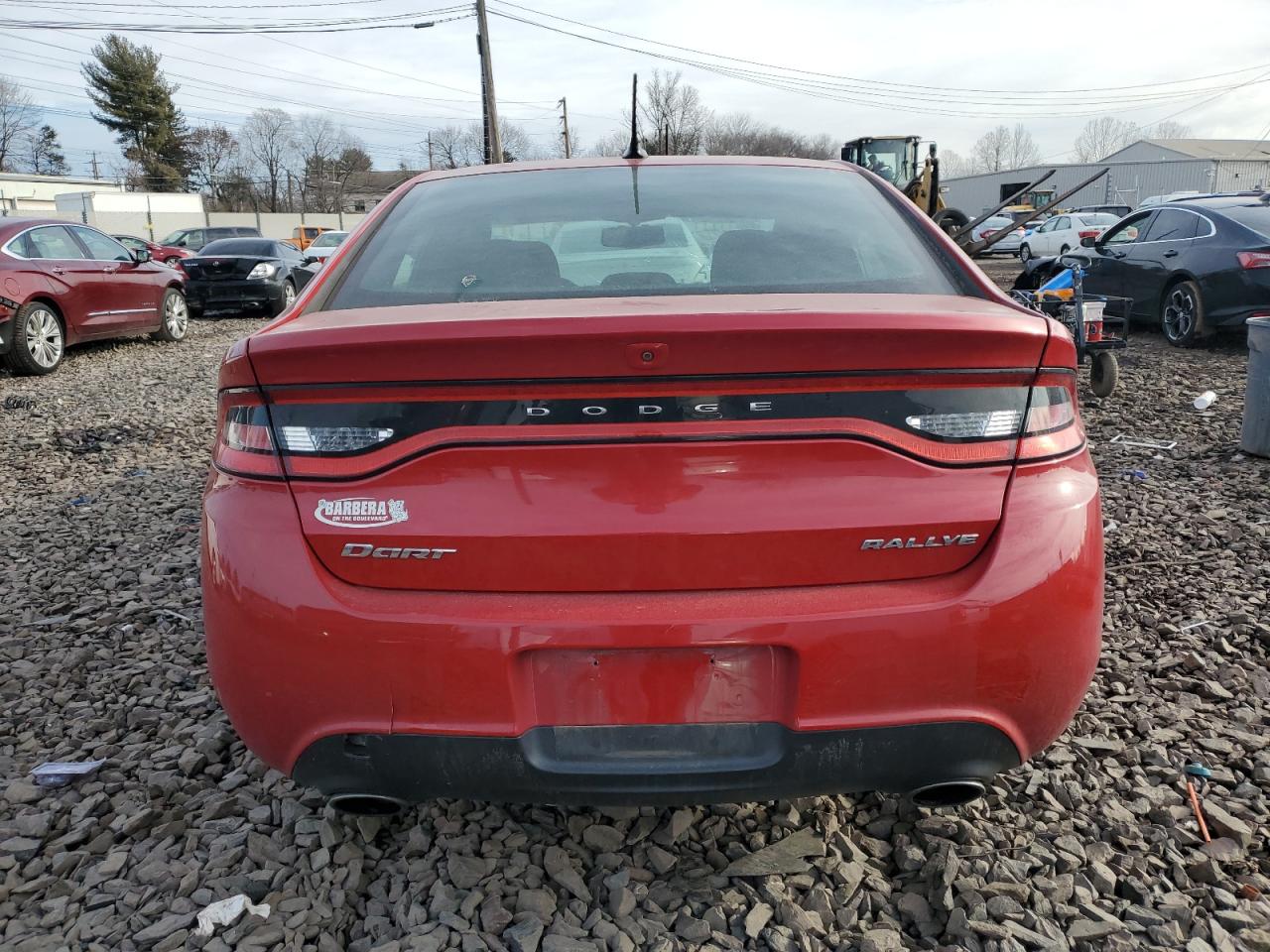 2013 Dodge Dart VIN 1C3CDFBA8DD284734 Copart auction photo, front end / side damage thumbnail 6