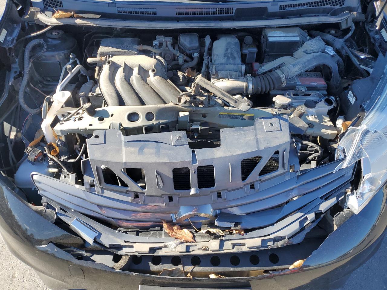 2016 Nissan Versa VIN 3N1CE2CP8GL394026 Copart auction photo, front end damage thumbnail 14