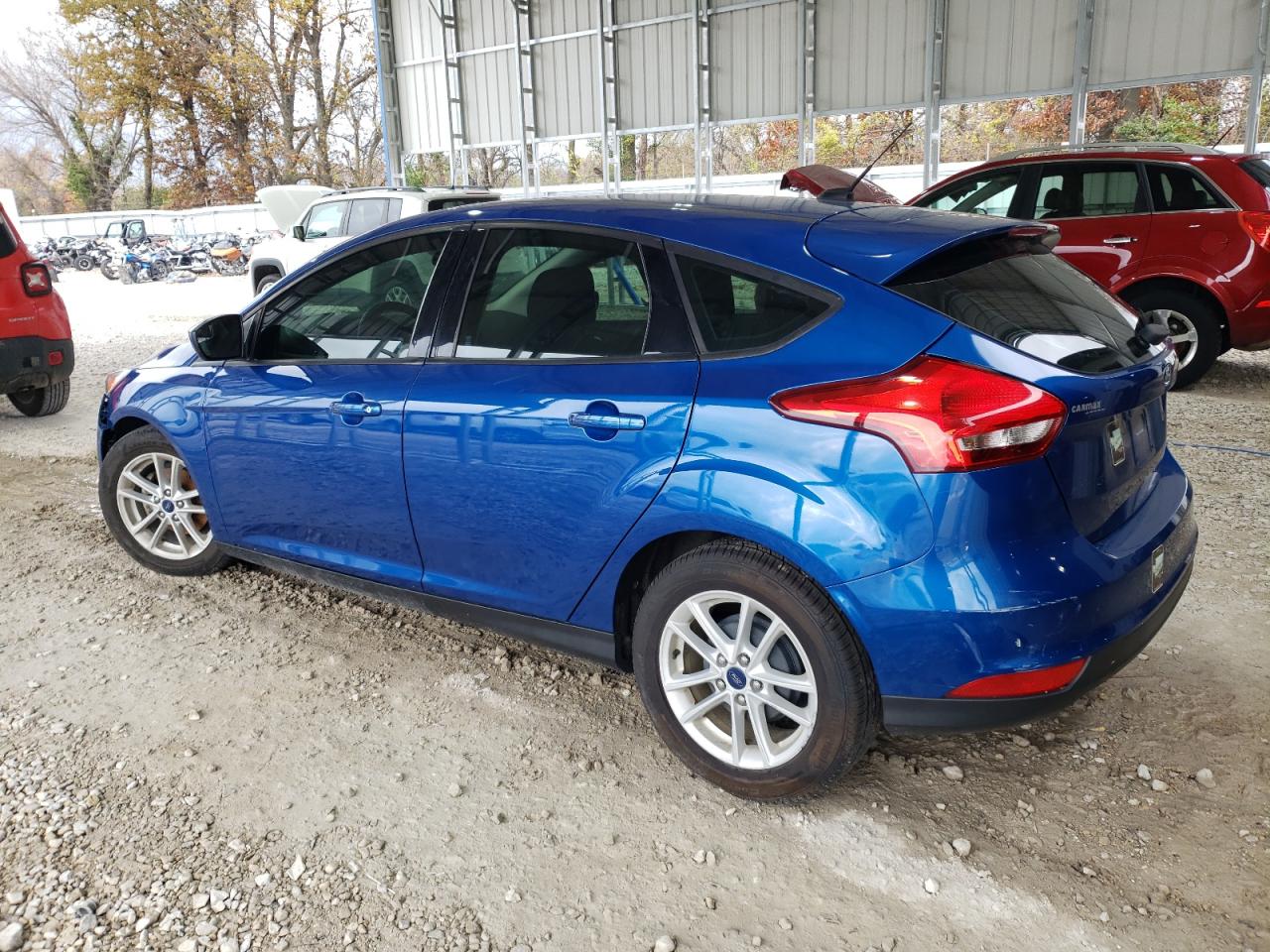 2018 Ford Focus VIN 1FADP3K20JL259087 Copart auction photo, front end / rear end damage thumbnail 2