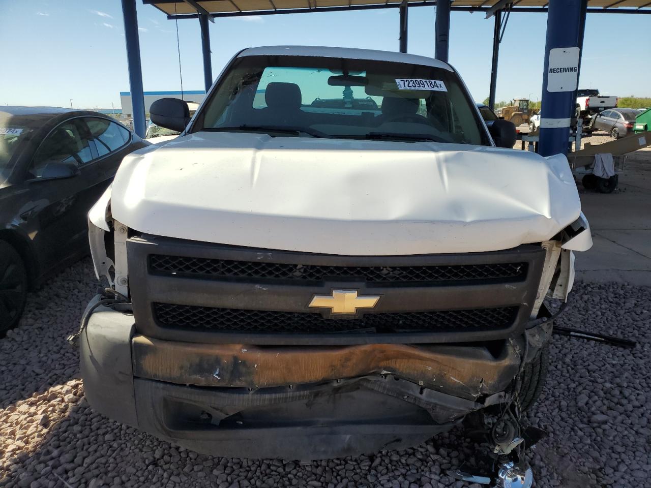 2011 Chevrolet Silverado VIN 1GCNCPEX8BZ429378 Copart auction photo, front end damage thumbnail 5