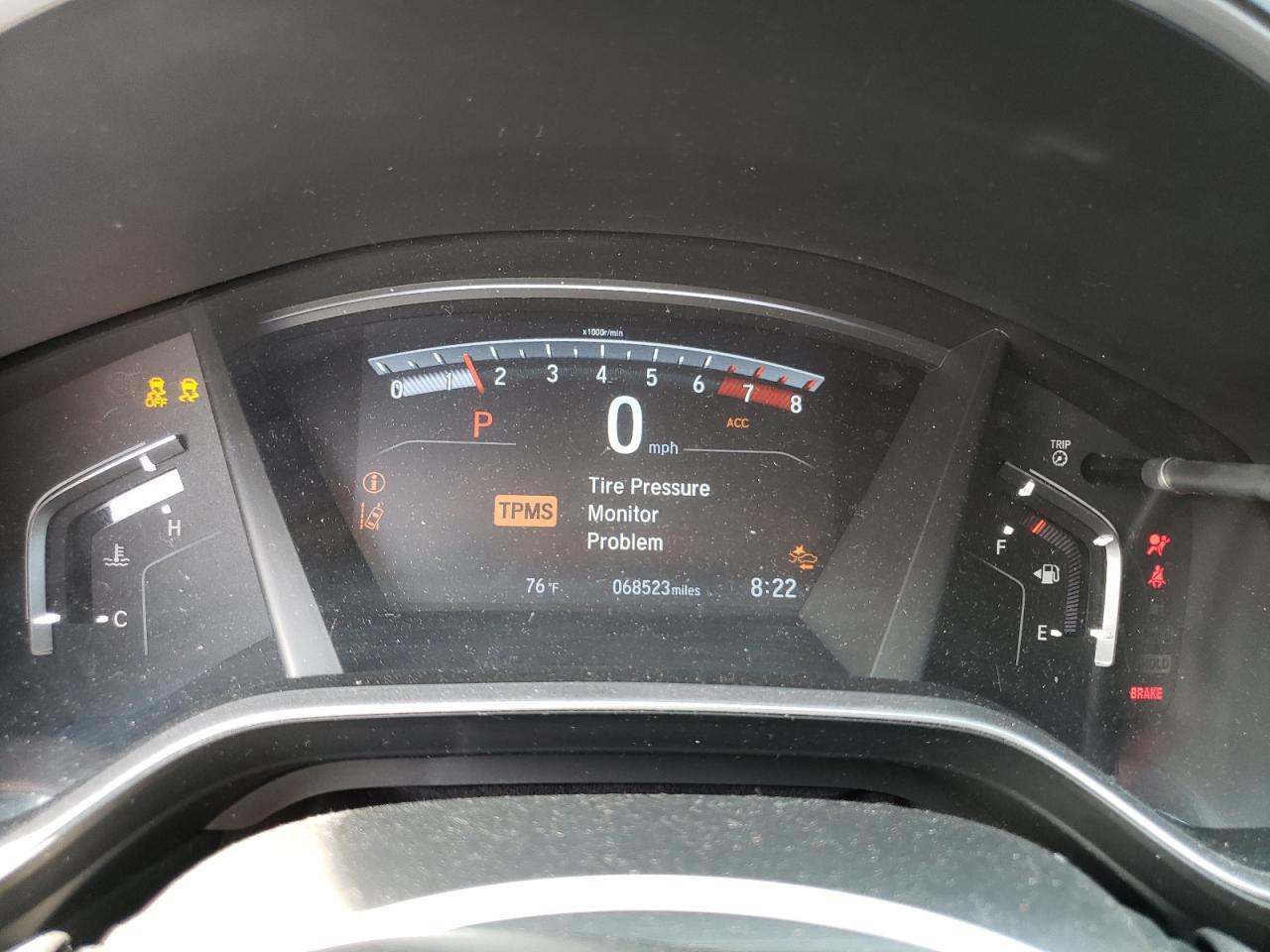 2019 Honda CR-V VIN 2HKRW2H56KH611724 Copart auction photo, front end / minor dent/scratches damage thumbnail 9