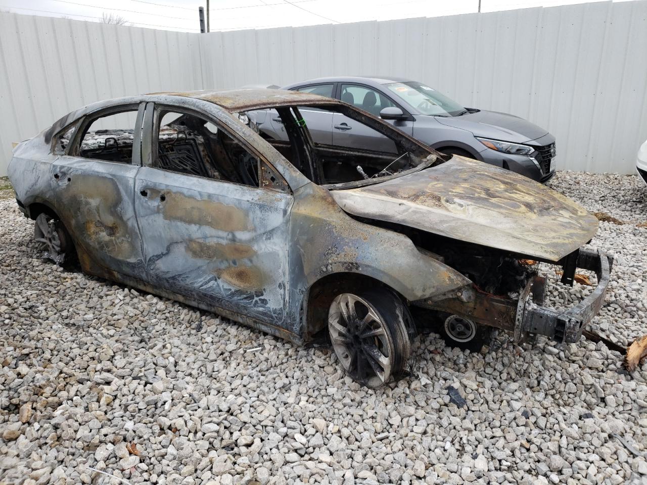 2024 KIA Forte VIN 3KPF24AD0RE730721 Copart auction photo, burn damage thumbnail 4