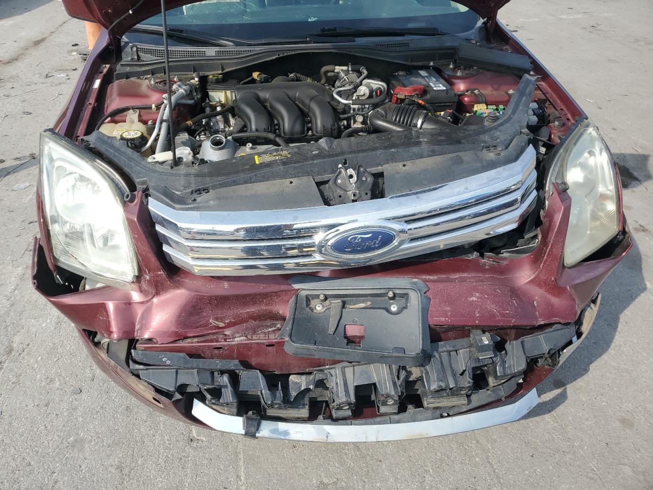 2007 Ford Fusion VIN 3FAHP08197R136154 Copart auction photo, front end damage thumbnail 11