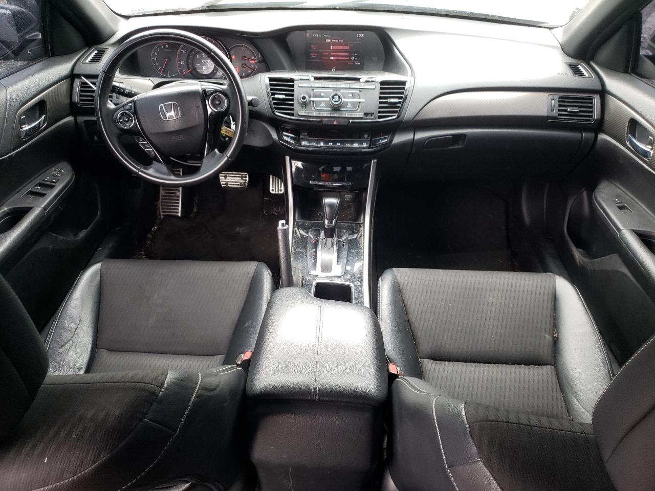 2017 Honda Accord VIN 1HGCR2F57HA172258 Copart auction photo, front end damage thumbnail 8