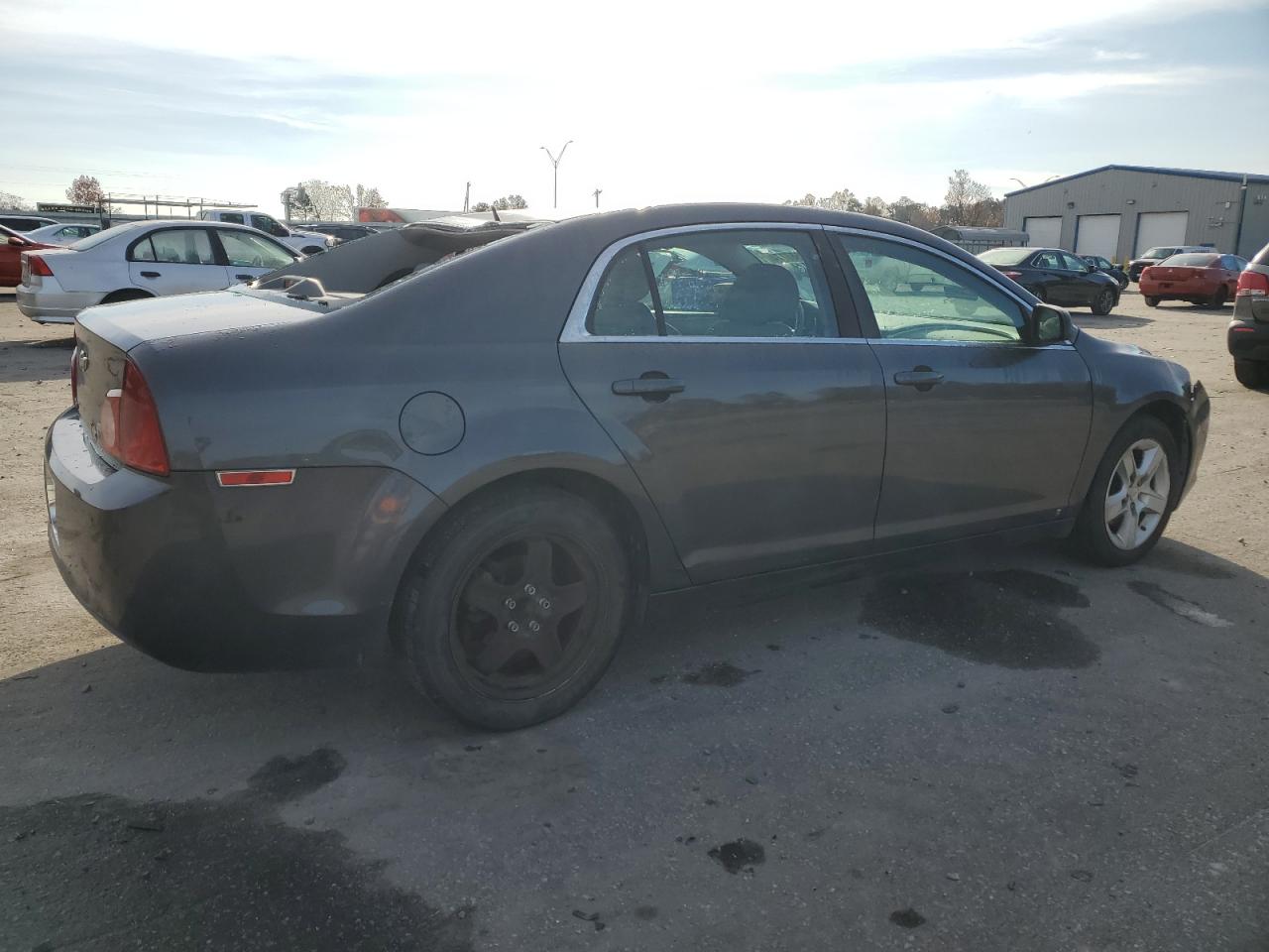 2010 Chevrolet Malibu VIN 1G1ZB5EB9A4110010 Copart auction photo, top/roof / front end damage thumbnail 3