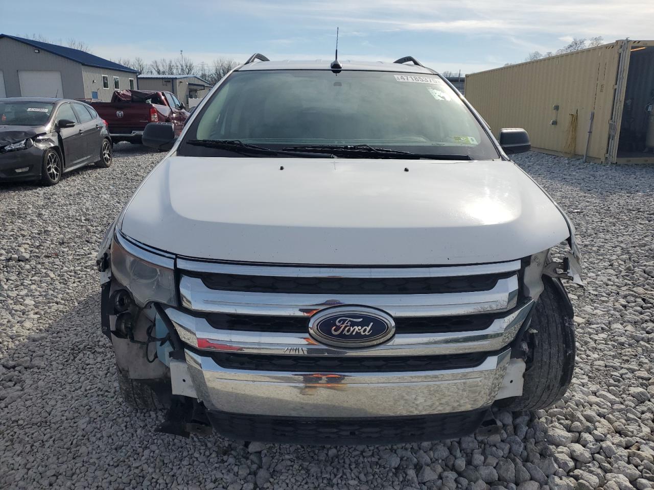 2014 Ford Edge VIN 2FMDK4GC2EBB36599 Copart auction photo, front end / minor dent/scratches damage thumbnail 5