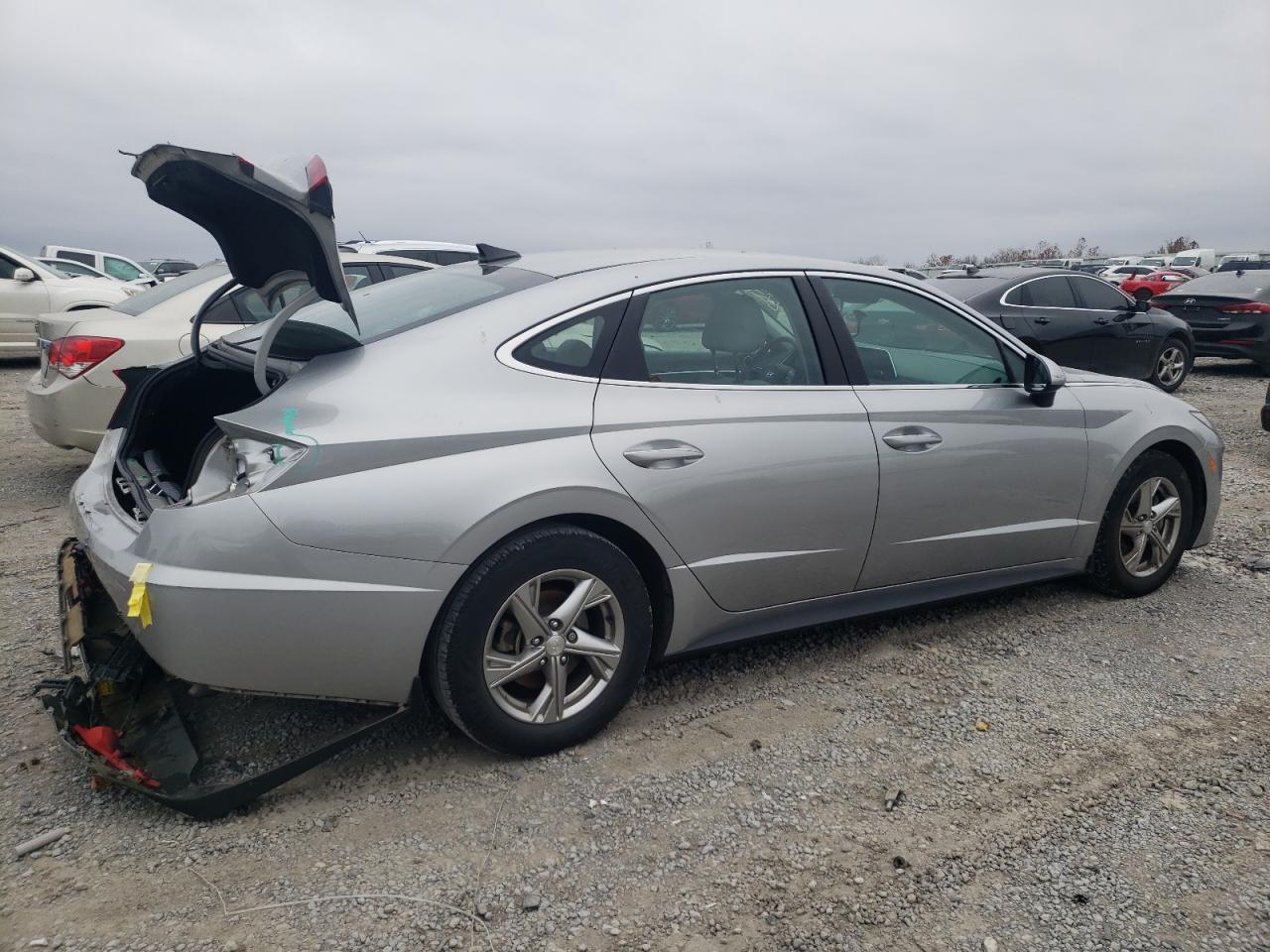 2022 Hyundai Sonata VIN 5NPEG4JA9NH135522 Copart auction photo, rear end damage thumbnail 3