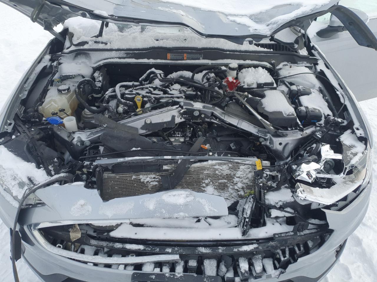 2020 Ford Fusion VIN 3FA6P0HDXLR260199 Copart auction photo, front end damage thumbnail 13