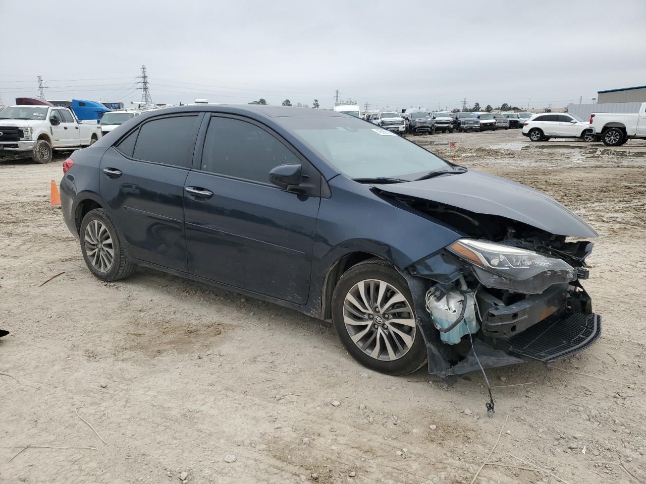 2017 Toyota Corolla VIN 5YFBURHE6HP628468 Copart auction photo, front end / minor dent/scratches damage thumbnail 4