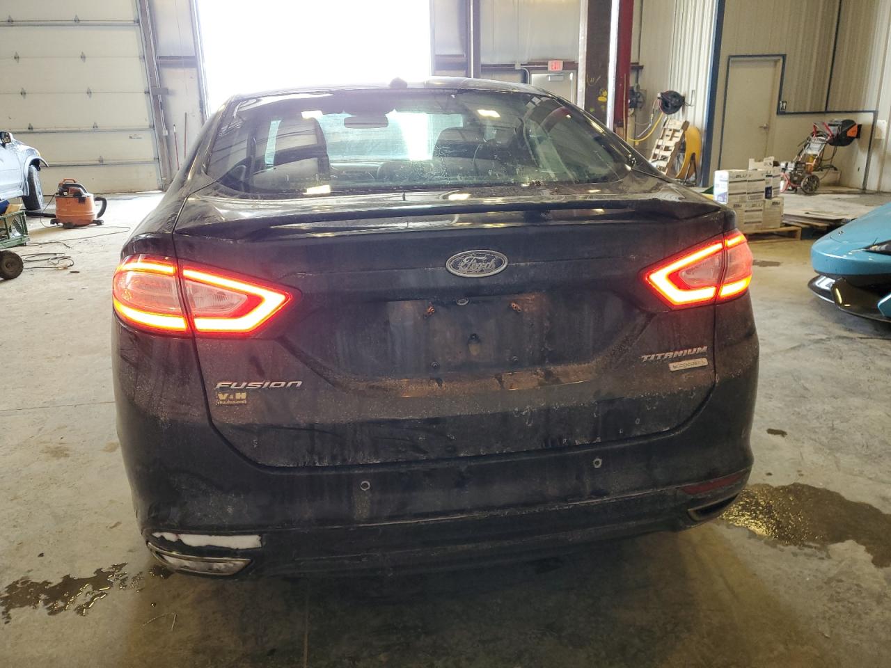 2014 Ford Fusion VIN 3FA6P0K92ER225194 Copart auction photo, front end damage thumbnail 6
