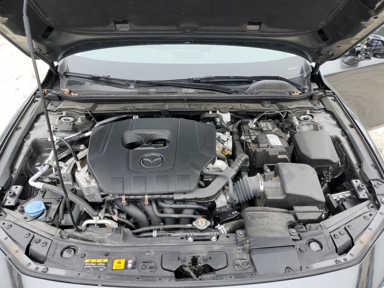 2023 Mazda 3 VIN 3MZBPABM8PM378534 Copart auction photo, mechanical / front end damage thumbnail 11