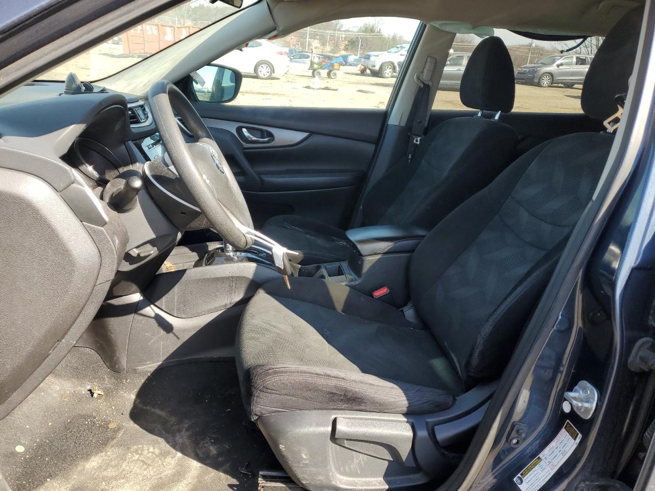 2016 Nissan Rogue VIN 5N1AT2MM2GC760584 Copart auction photo, side / undercarriage damage thumbnail 7