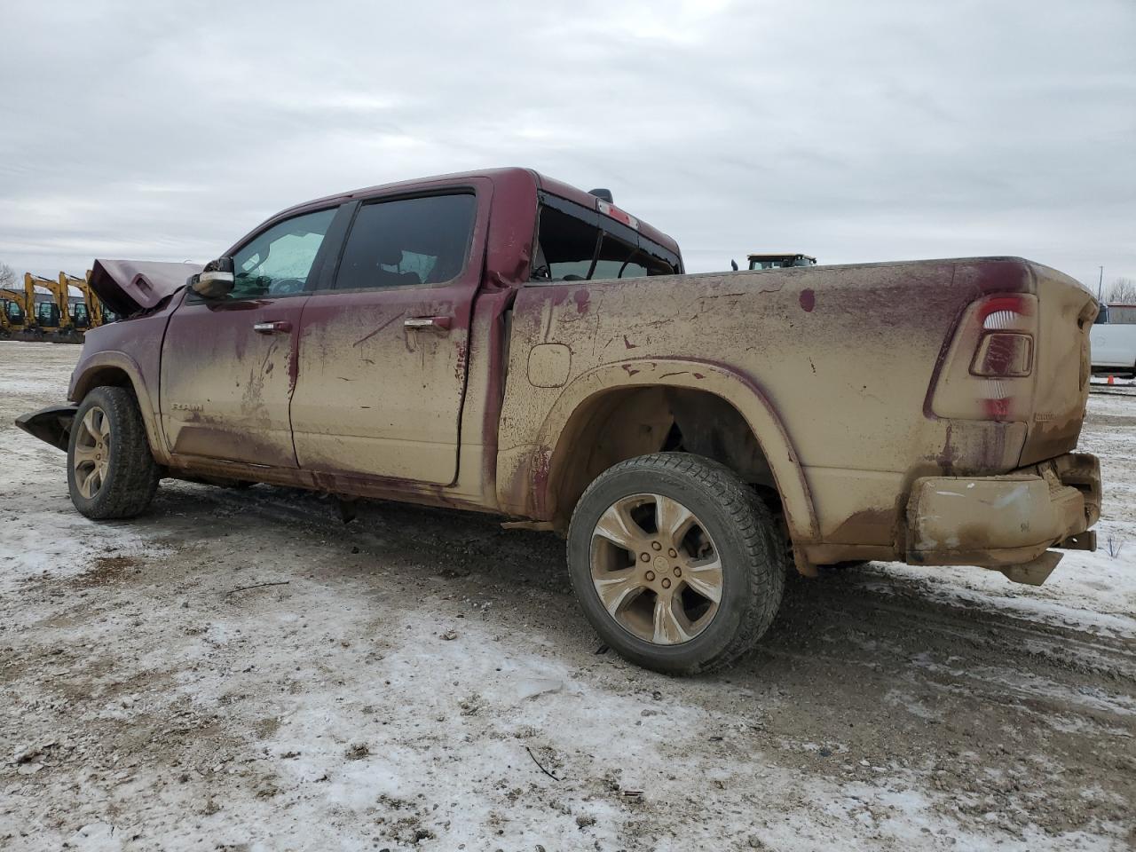 2021 RAM 1500 VIN 1C6SRFJM0MN836183 Copart auction photo, all over / frame damage damage thumbnail 2