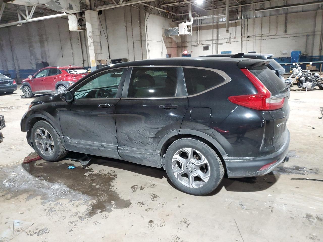 2017 Honda CR-V VIN 7FARW1H53HE002273 Copart auction photo, front end damage thumbnail 2
