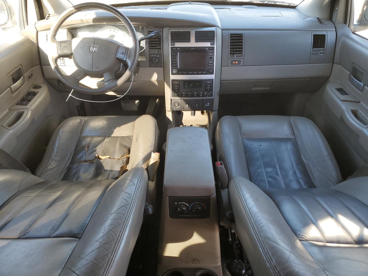 2005 Dodge Durango VIN 1D8HB58D75F509591 Copart auction photo, rear end / front end damage thumbnail 8