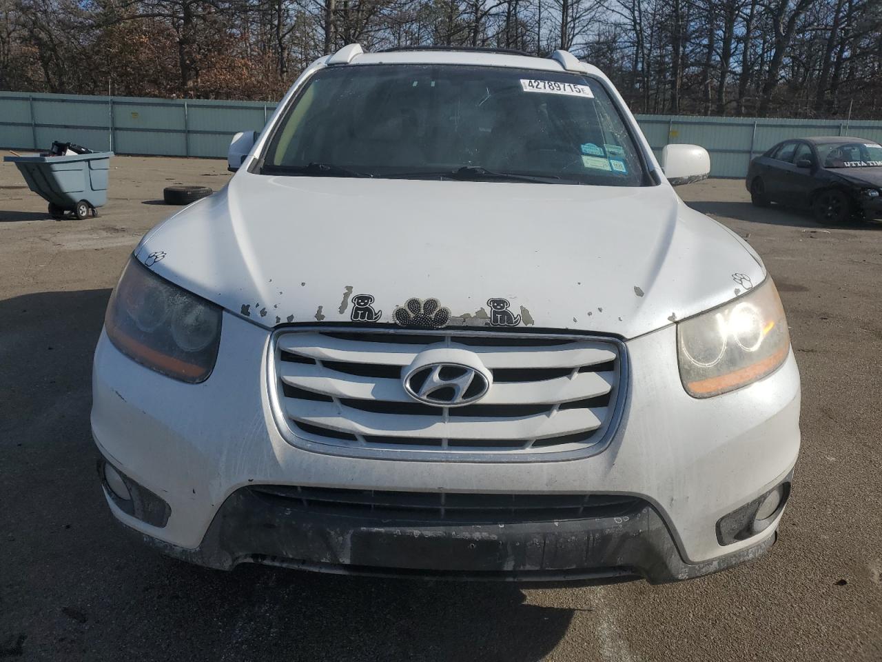 2011 Hyundai Santa Fe VIN 5XYZKDAG7BG009344 Copart auction photo, rear end / minor dent/scratches damage thumbnail 5
