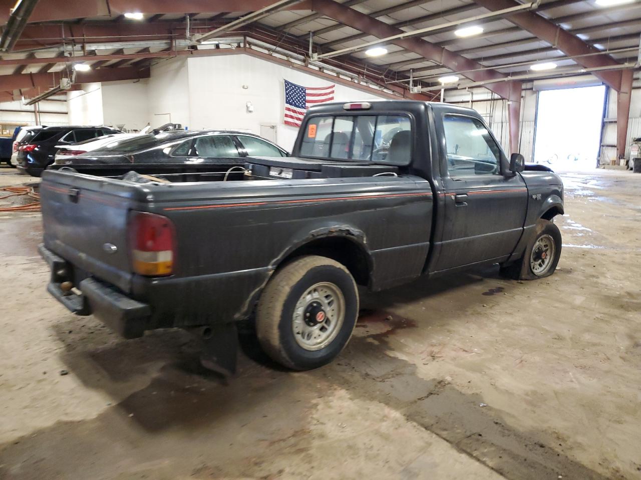 1993 Ford Ranger VIN 1FTCR10U6PUC55492 Copart auction photo, front end / mechanical damage thumbnail 3