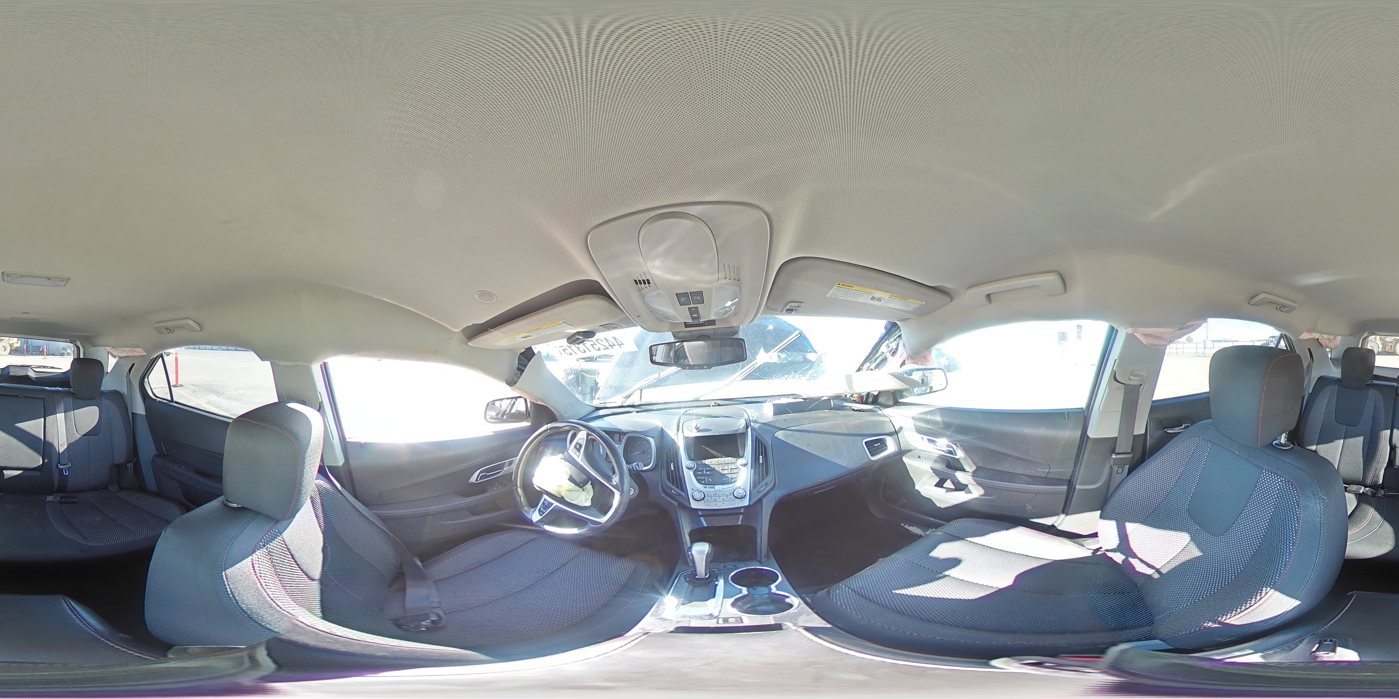 2015 Chevrolet Equinox VIN 2GNALBEK2F6412266 Copart auction photo, all over / undercarriage damage thumbnail 14