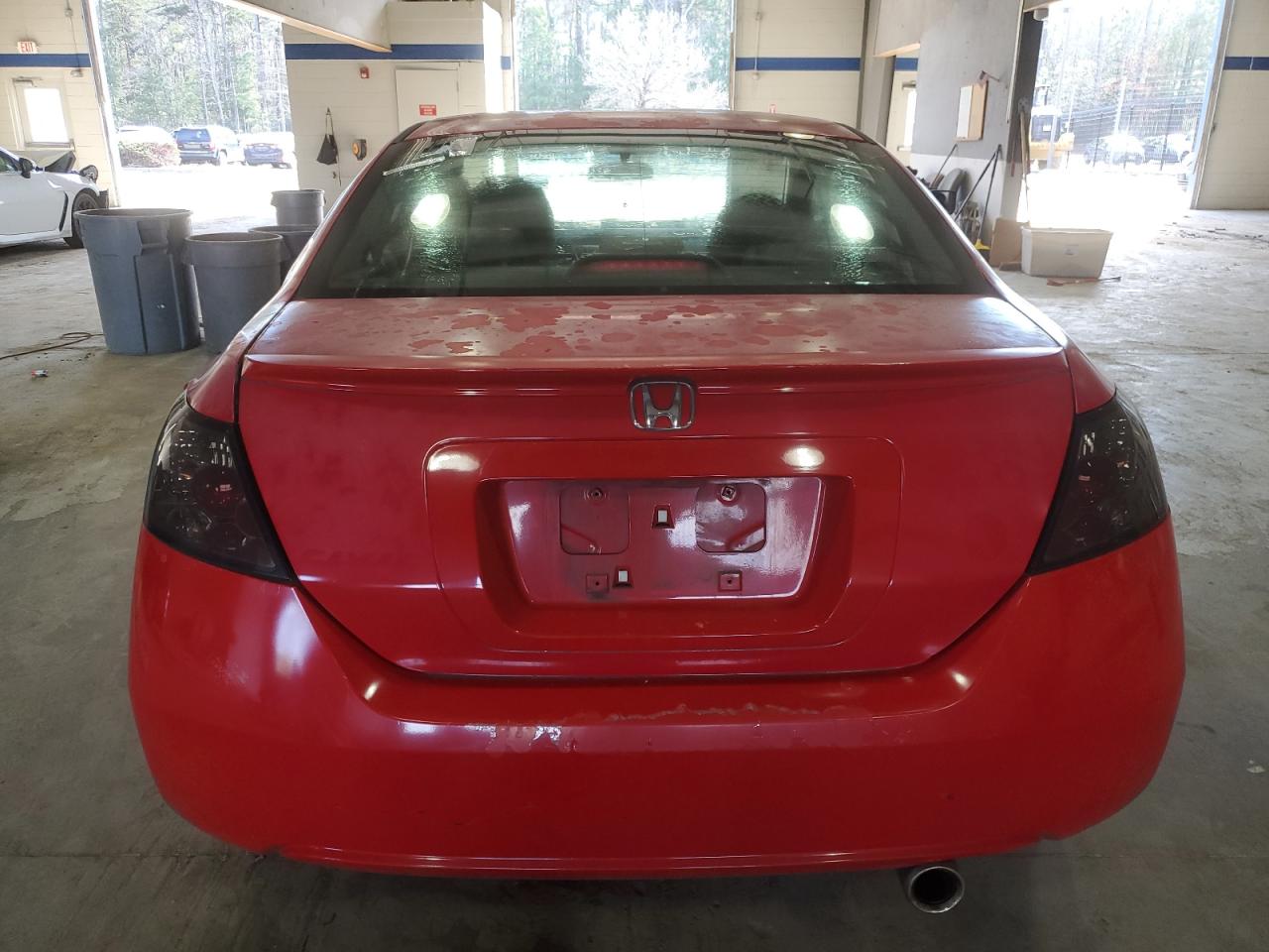 2008 Honda Civic VIN 2HGFG128X8H517278 Copart auction photo, side / front end damage thumbnail 6