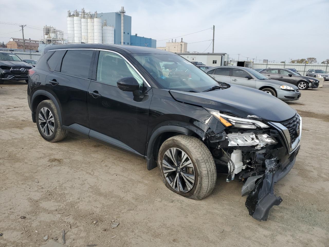 2021 Nissan Rogue VIN 5N1AT3BB4MC771962 Copart auction photo, front end damage thumbnail 4