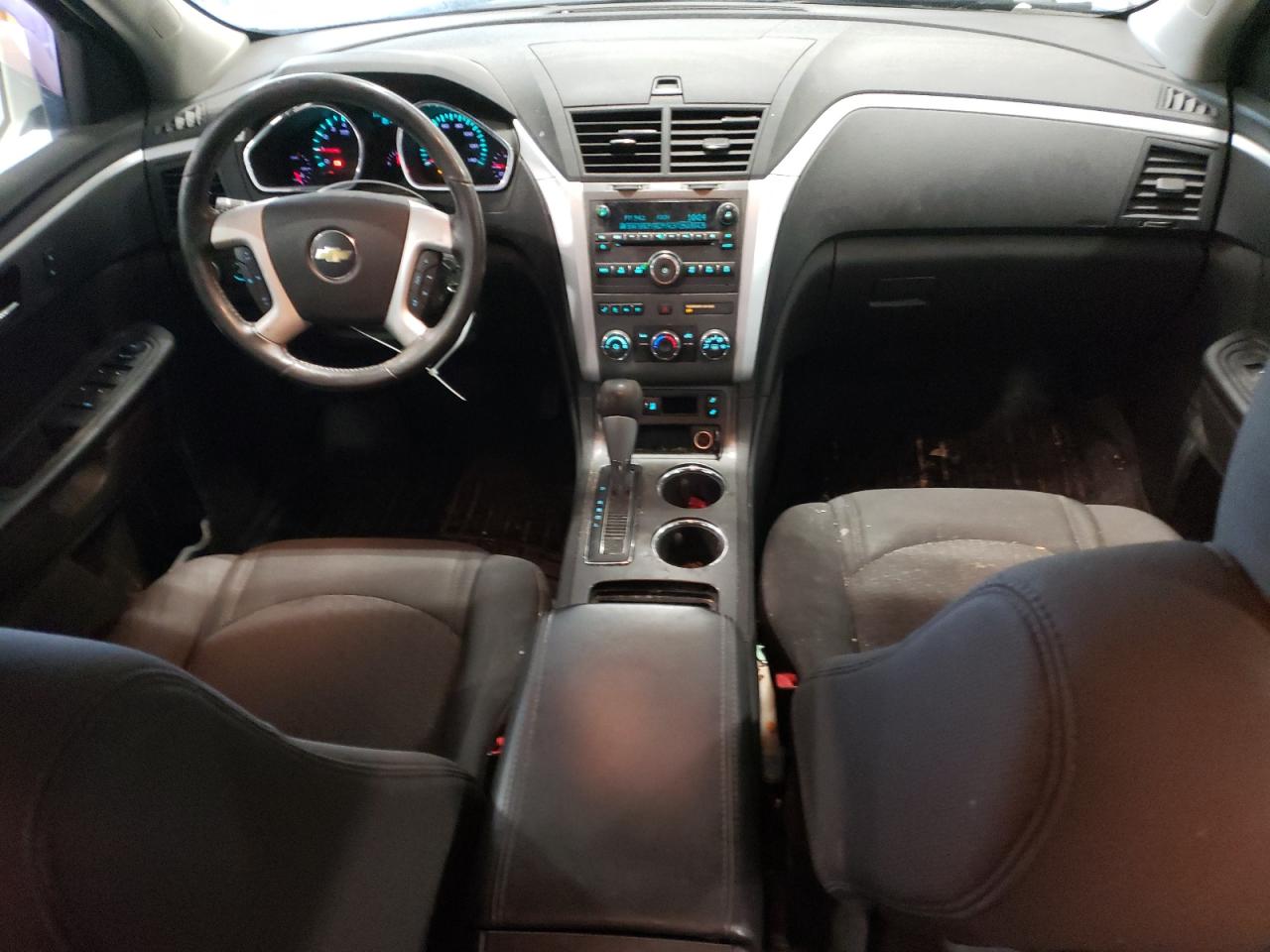 2012 Chevrolet Traverse VIN 1GNKVGED9CJ404080 Copart auction photo, front end / hail damage thumbnail 8