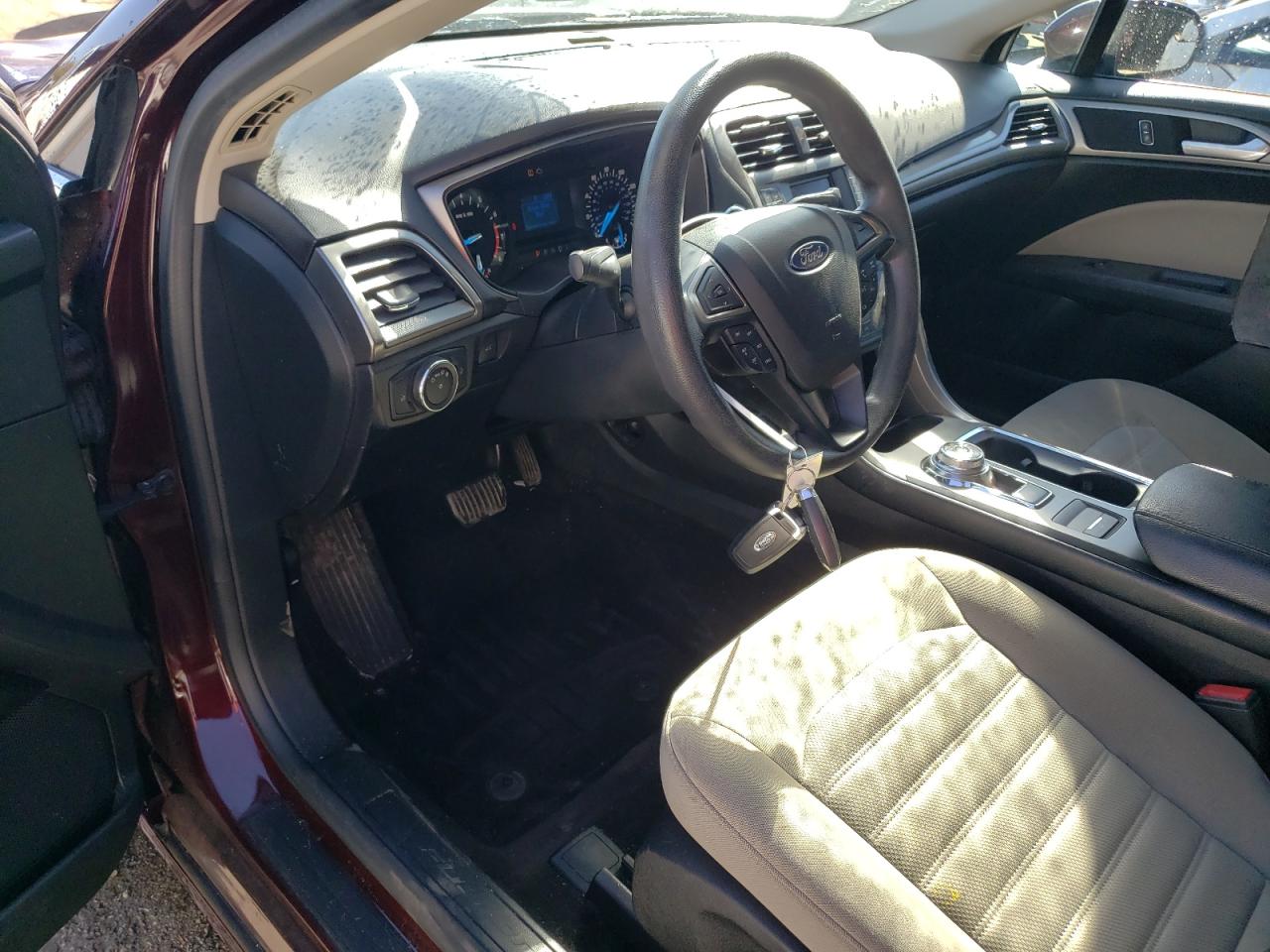 2017 Ford Fusion VIN 3FA6P0G7XHR108457 Copart auction photo, side / front end damage thumbnail 7
