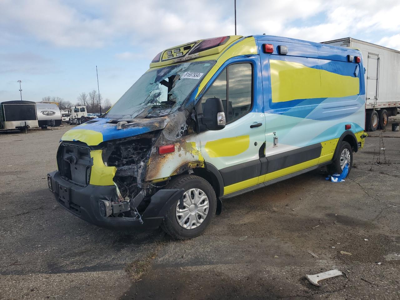 2021 Ford Transit VIN 1FDBR1CG4MKA35403
