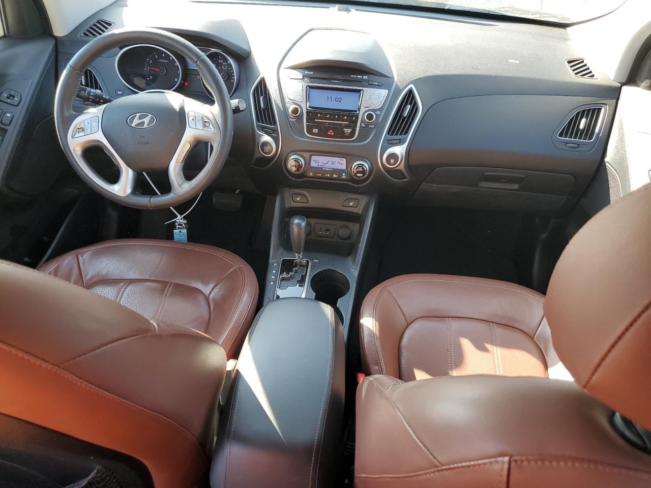 2013 Hyundai Tucson VIN KM8JU3AC1DU589217 Copart auction photo, side damage thumbnail 8