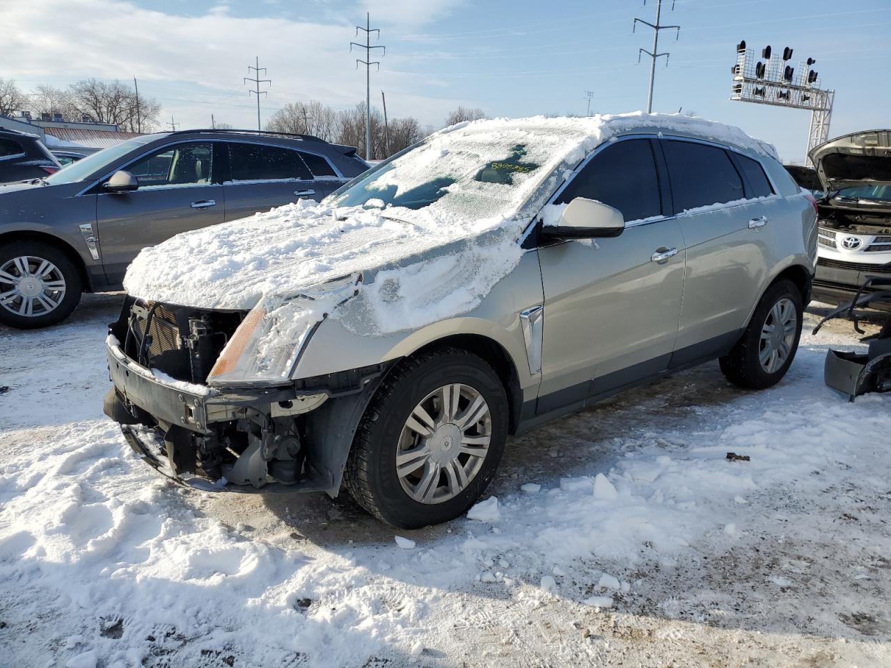 2015 Cadillac SRX VIN 3GYFNBE3XFS567306