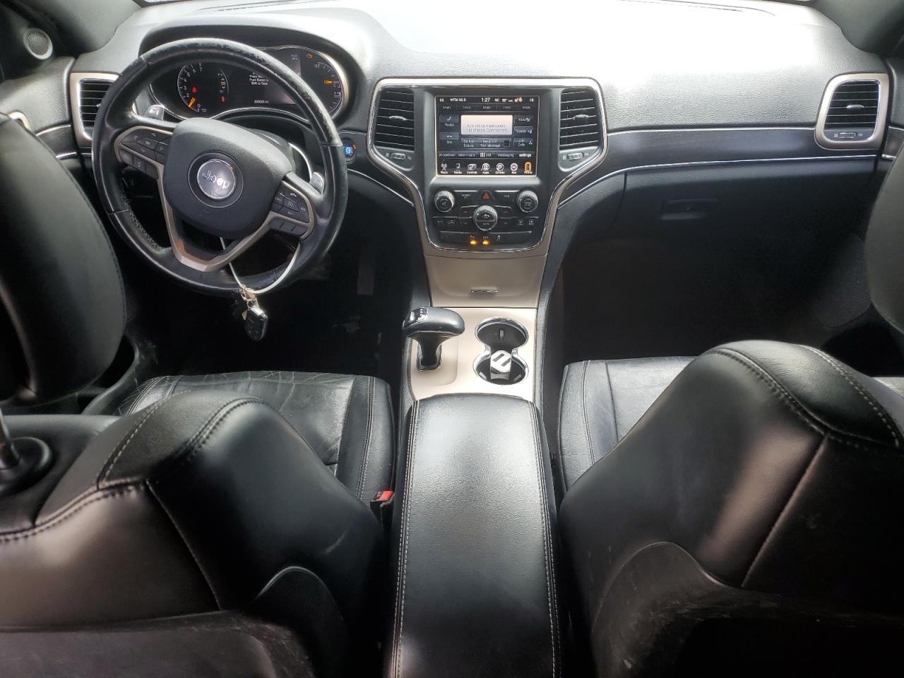 2014 Jeep Grand Cherokee VIN 1C4RJEBG1EC191364 Copart auction photo, front end damage thumbnail 8