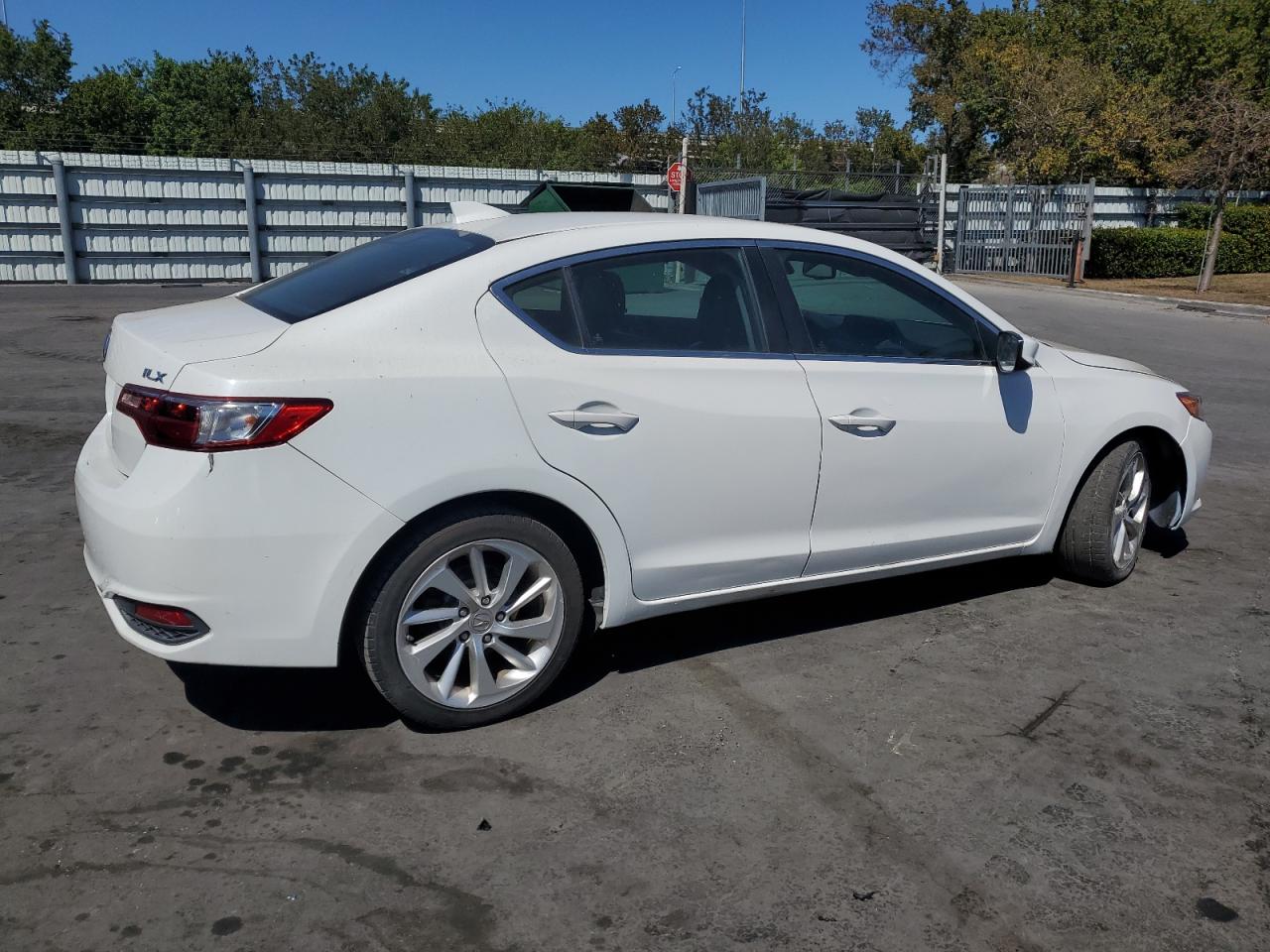 2016 Acura ILX VIN 19UDE2F73GA006402 Copart auction photo, damage history / rear end damage thumbnail 3