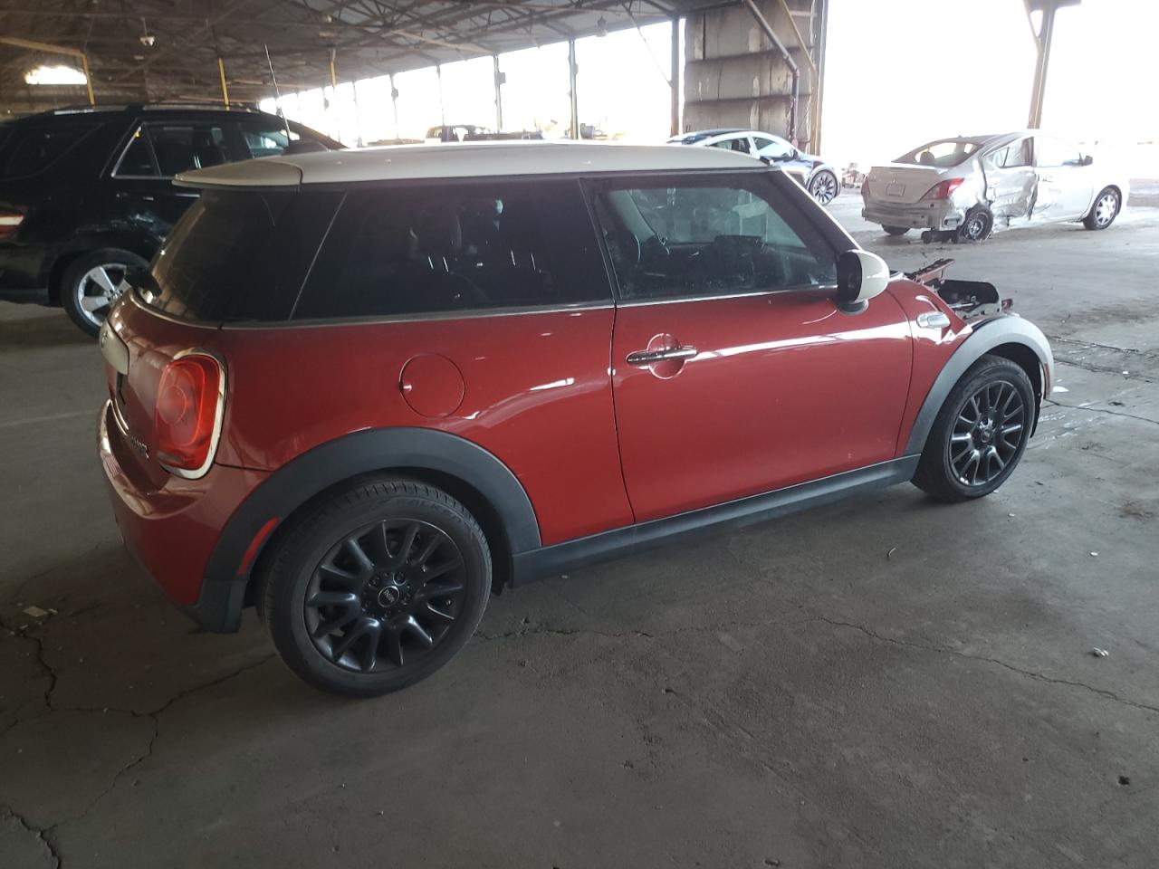 2014 MINI Cooper VIN WMWXM5C58ET932845 Copart auction photo, front end / minor dent/scratches damage thumbnail 3