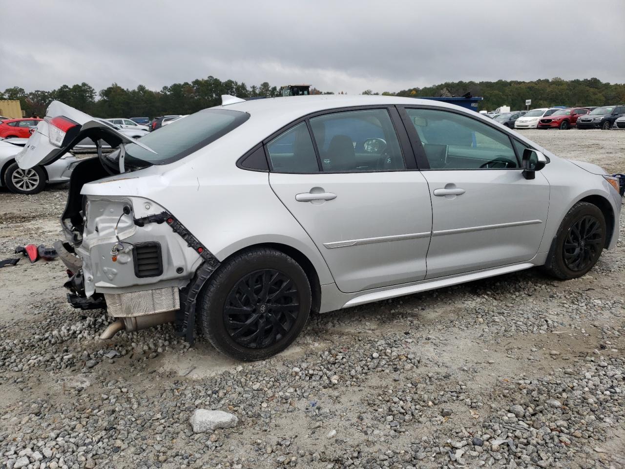 2021 Toyota Corolla VIN 5YFEPMAE7MP199644 Copart auction photo, rear end damage thumbnail 3