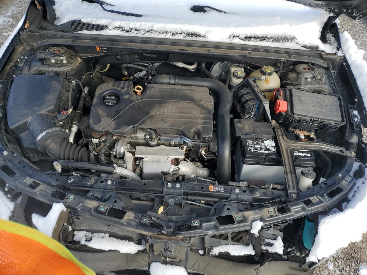 2017 Chevrolet Malibu VIN 1G1ZC5ST3HF164282 Copart auction photo, front end damage thumbnail 12