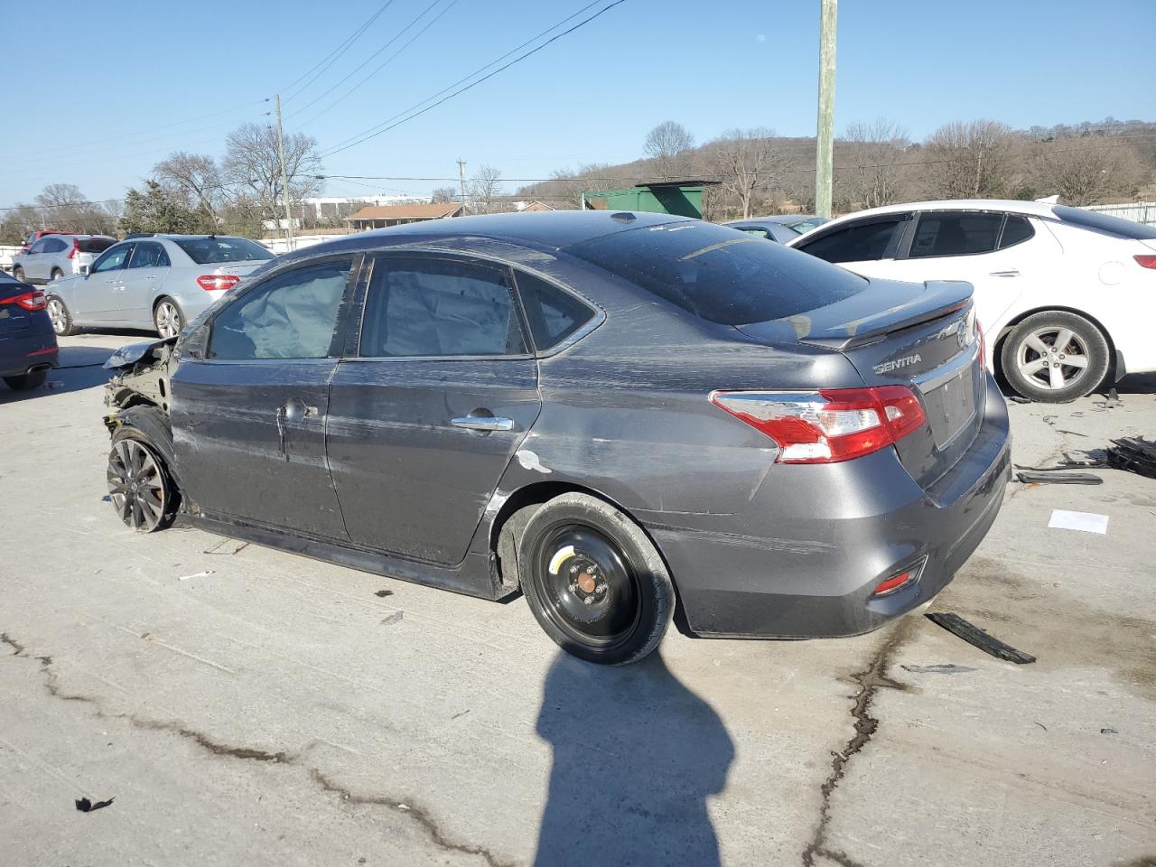 2016 Nissan Sentra VIN 3N1AB7AP1GY289766 Copart auction photo, side damage thumbnail 2