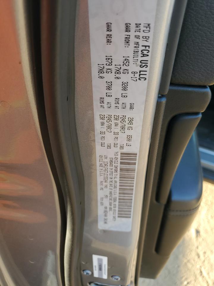 2018 Jeep Grand Cherokee VIN 1C4RJFAG7JC155244 Copart auction photo, hail damage thumbnail 13