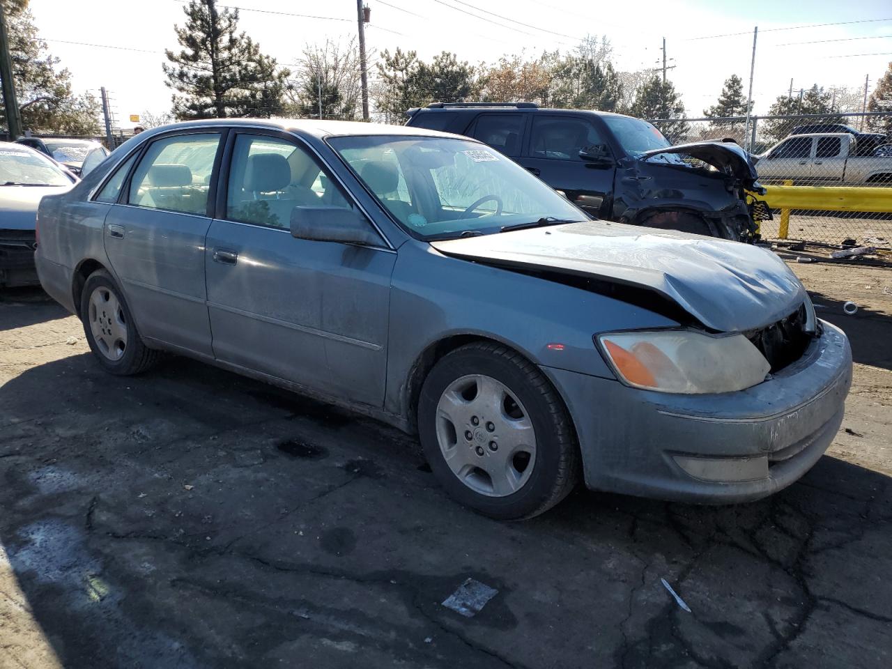 2003 Toyota Avalon VIN 4T1BF28BX3U313493 Copart auction photo, all over damage thumbnail 4