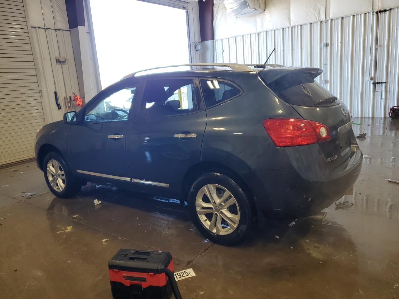 2012 Nissan Rogue VIN JN8AS5MV8CW387291 Copart auction photo, side / rear end damage thumbnail 2