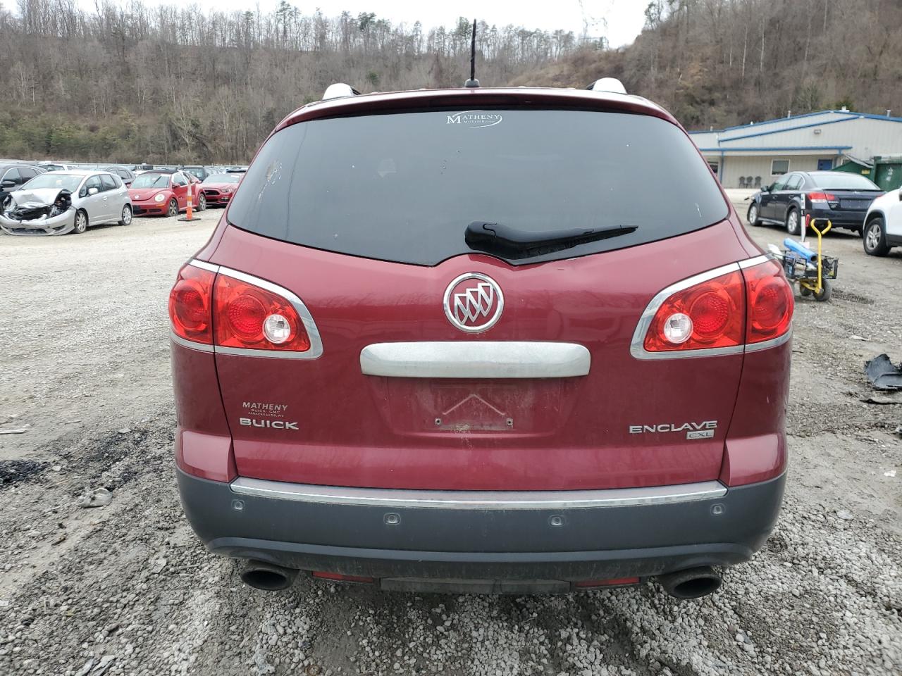 2010 Buick Enclave VIN 5GALVBED2AJ172811 Copart auction photo, front end damage thumbnail 6