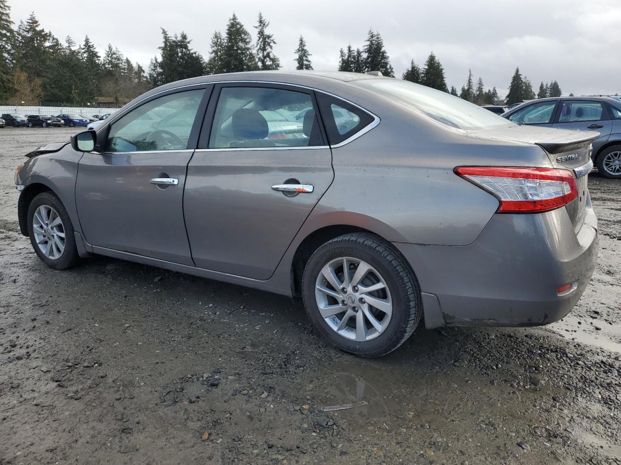 2015 Nissan Sentra VIN 3N1AB7AP8FY353512 Copart auction photo, front end damage thumbnail 2
