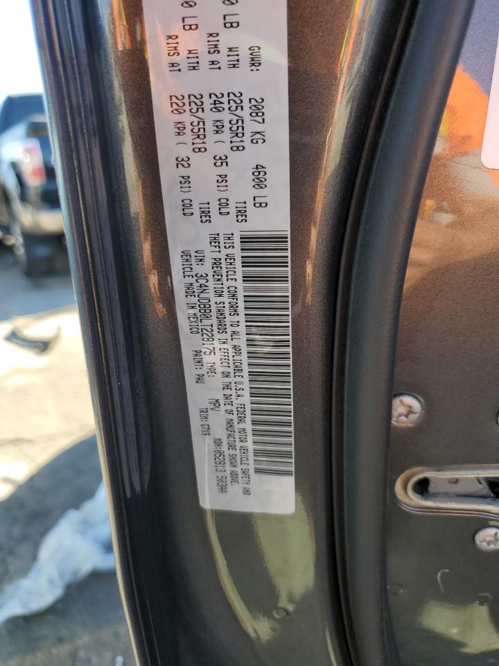 2020 Jeep Compass VIN 3C4NJDBB0LT228175 Copart auction photo, front end / side damage thumbnail 13