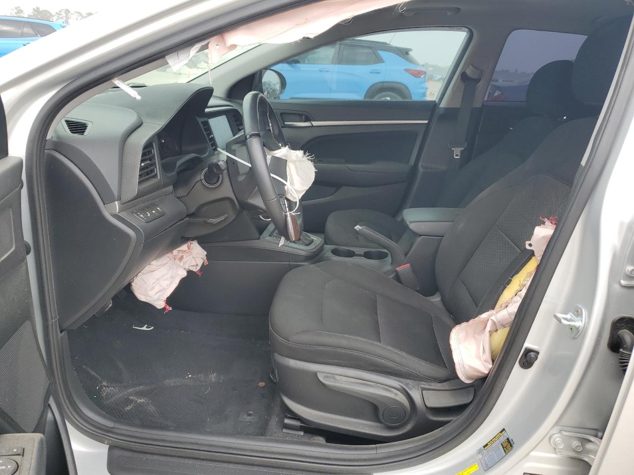 2019 Hyundai Elantra VIN 5NPD84LF6KH433653 Copart auction photo, front end / undercarriage damage thumbnail 7