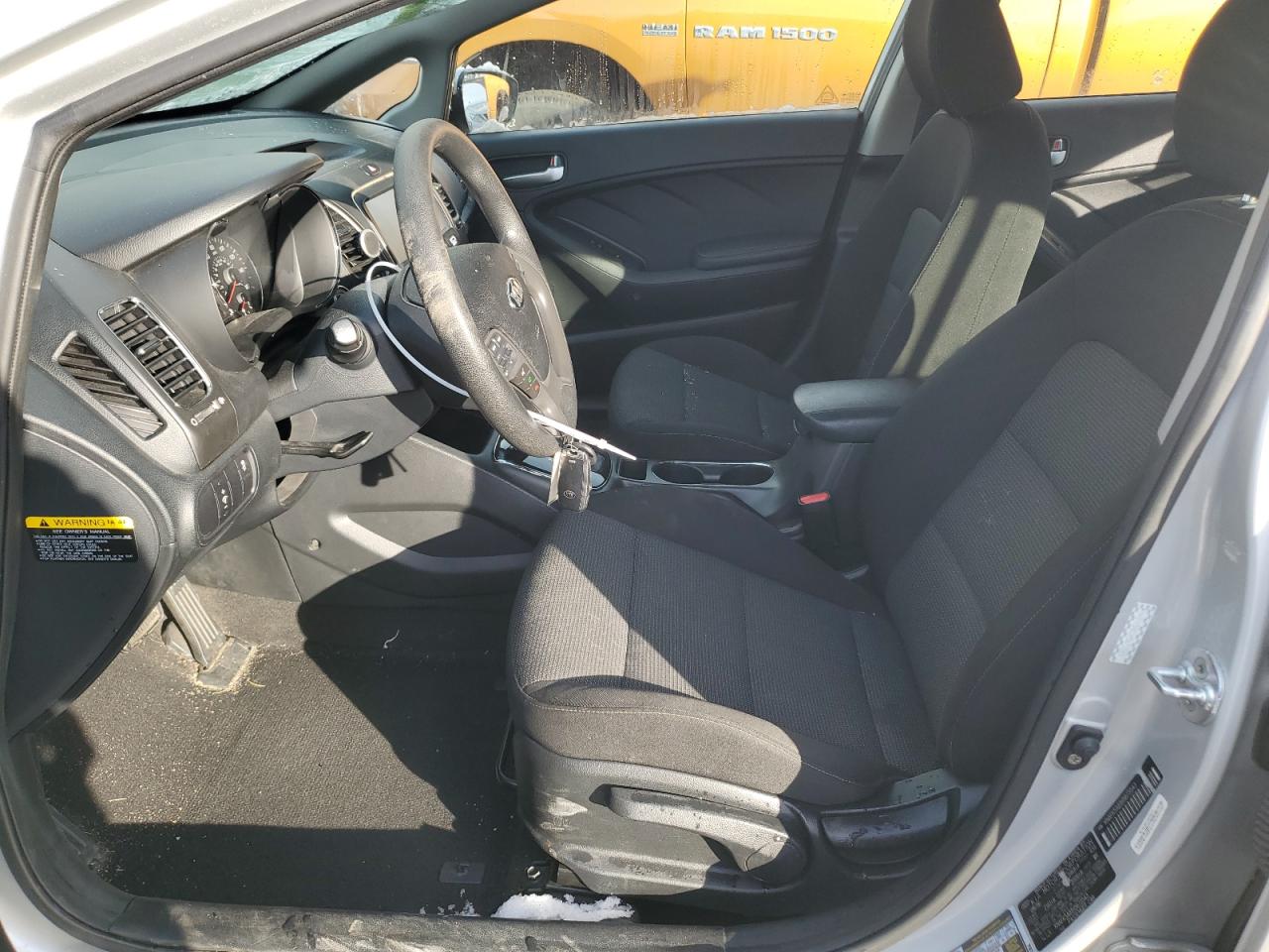 2017 KIA Forte VIN KNAFK5A81H5673543 Copart auction photo, front end / hail damage thumbnail 7