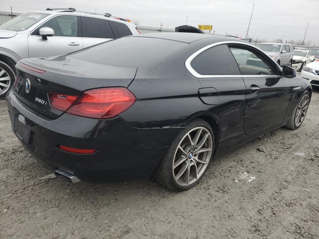 2013 BMW 6er VIN WBAYM9C50DDW20362 Copart auction photo, side damage thumbnail 3