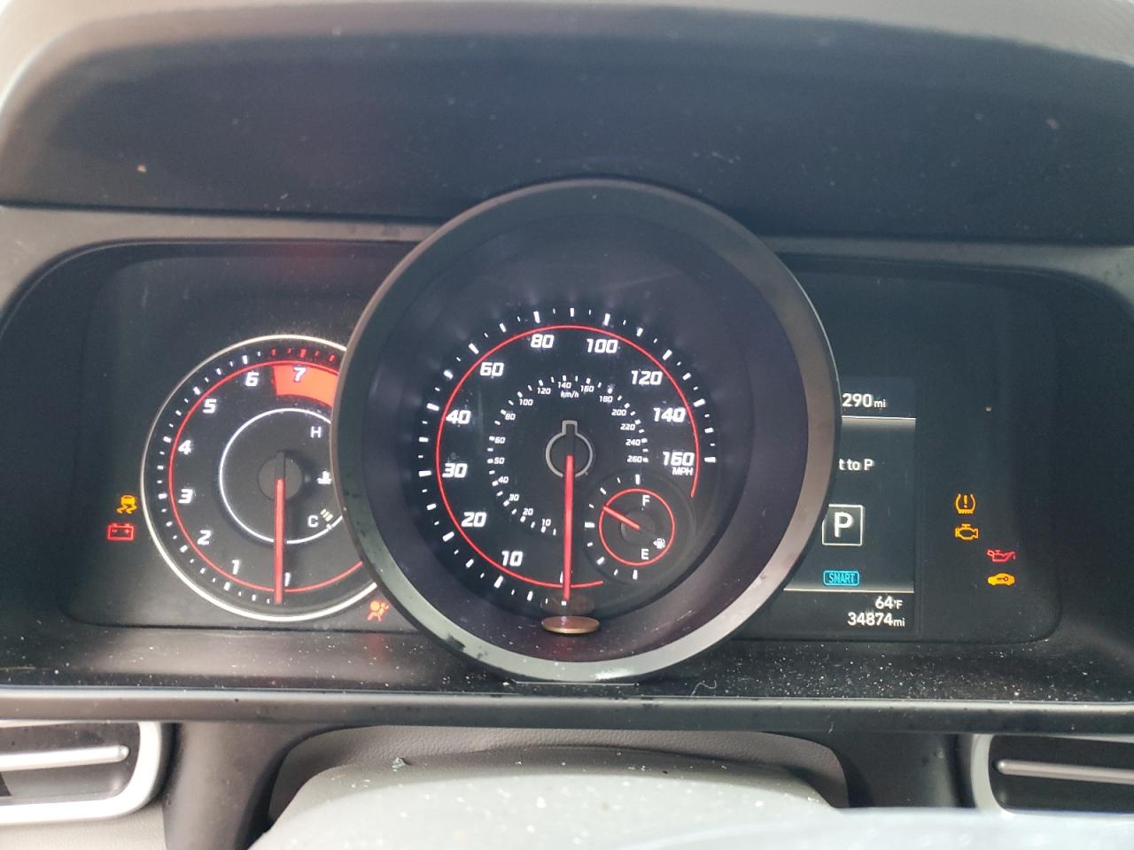 2022 Hyundai Elantra VIN 5NPLM4AG0NH060178 Copart auction photo, rollover damage thumbnail 9