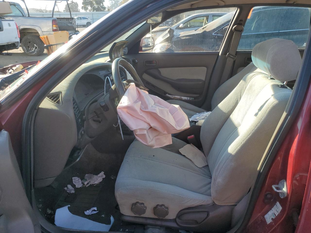 1995 Toyota Camry VIN JT2GK12E5S0096419 Copart auction photo, all over damage thumbnail 7
