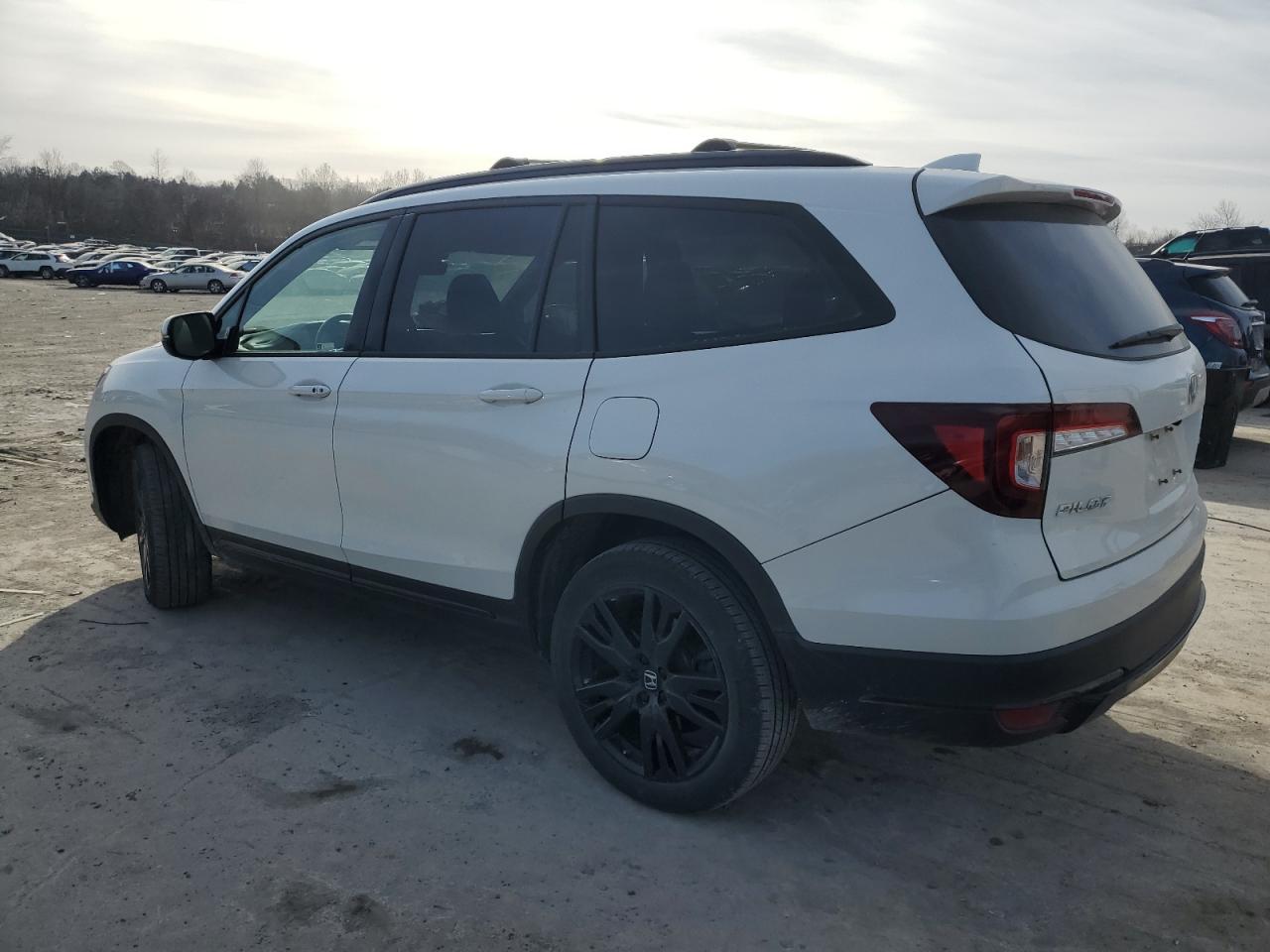 2021 Honda Pilot VIN 5FNYF6H78MB067703 Copart auction photo, front end / side damage thumbnail 2