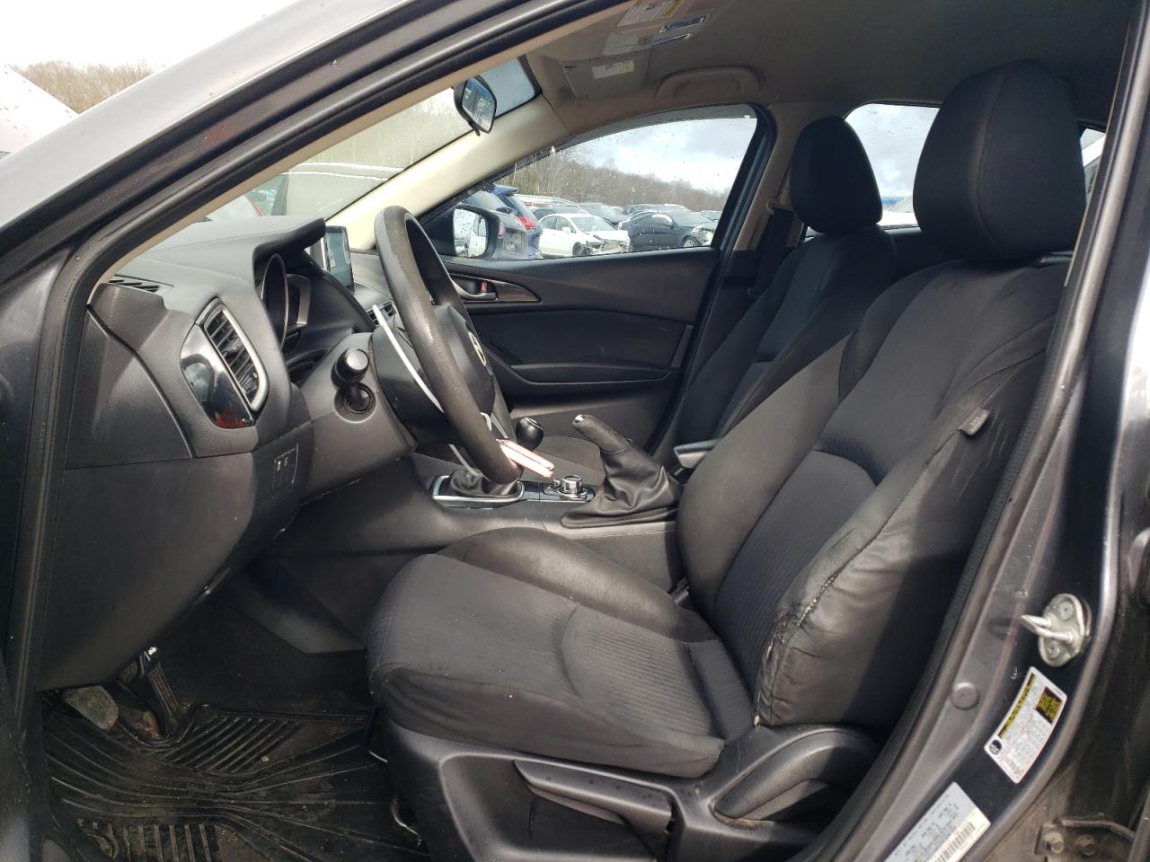 2015 Mazda 3 VIN JM1BM1U77F1225142 Copart auction photo, front end damage thumbnail 7