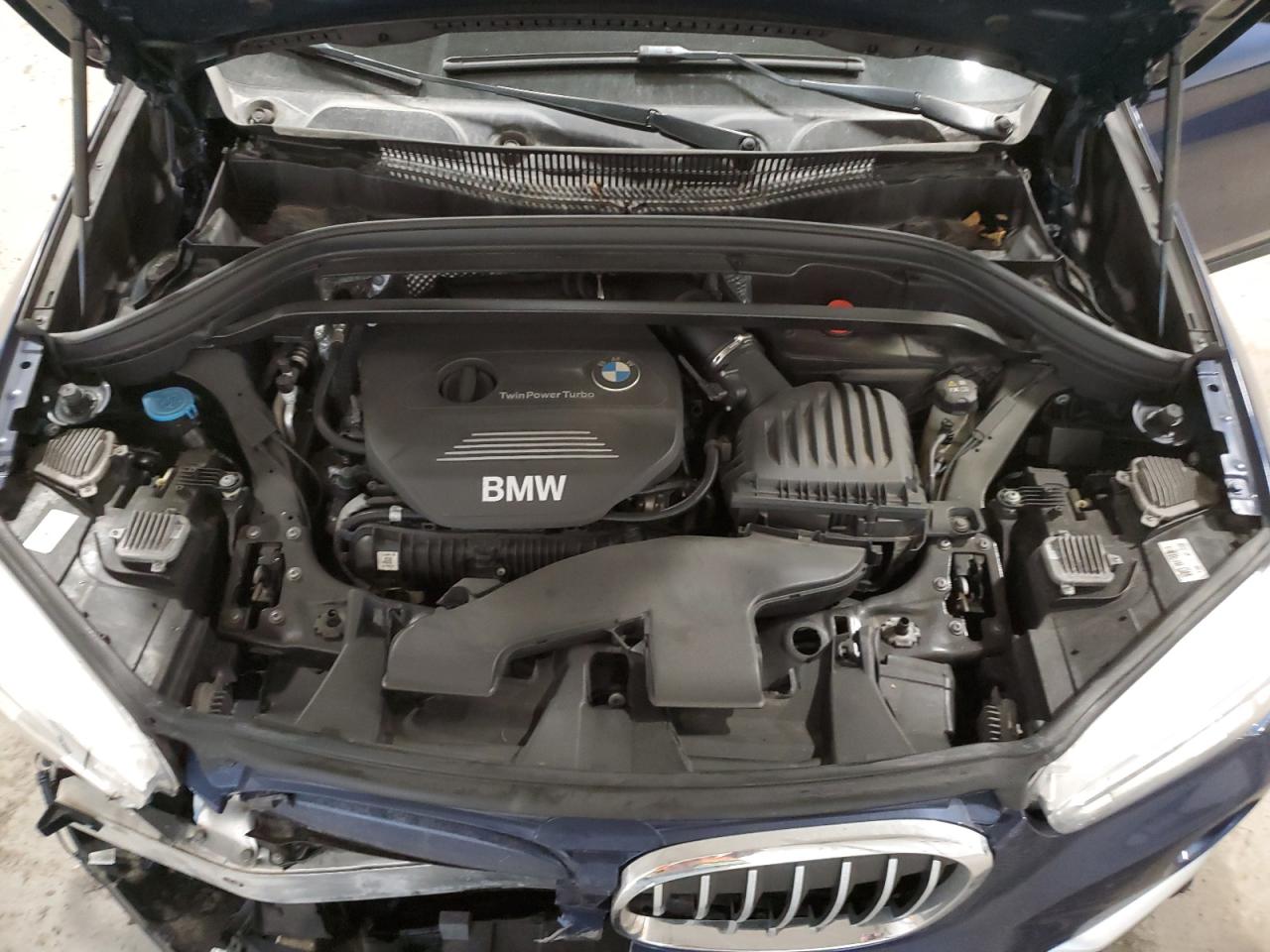2016 BMW X1 VIN WBXHT3C39G5E48628 Copart auction photo, front end / minor dent/scratches damage thumbnail 12