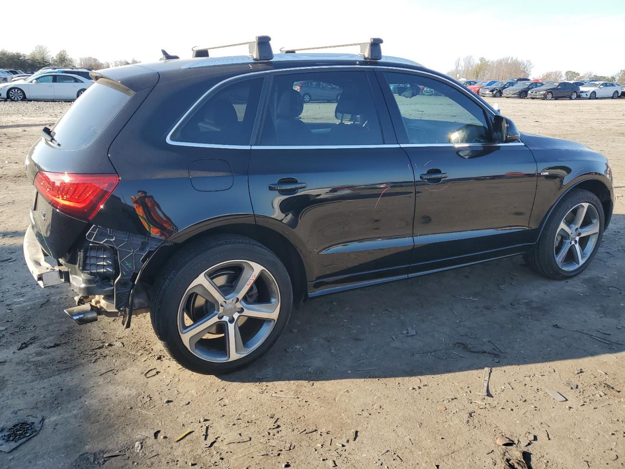 2013 Audi Q5 VIN WA1DGAFP0DA063746 Copart auction photo, rear end damage thumbnail 3